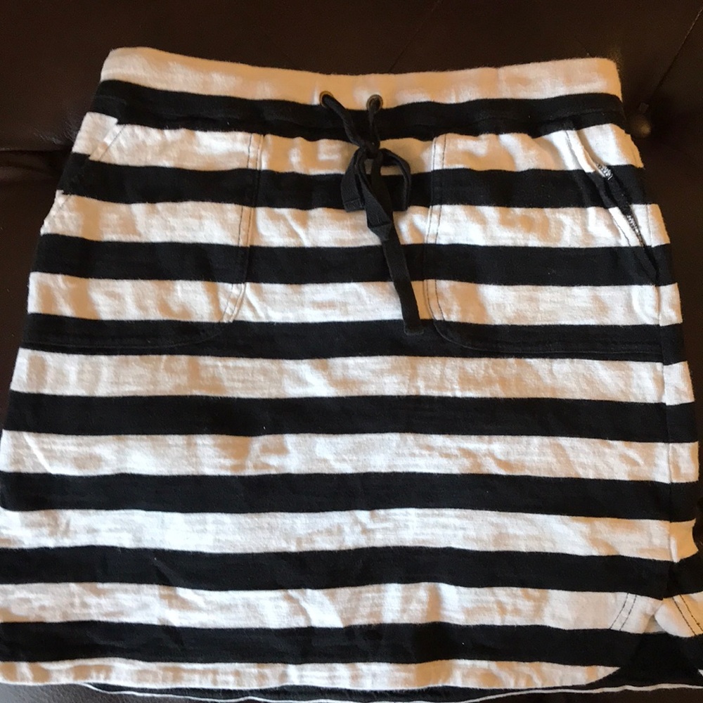 Striped miniskirt